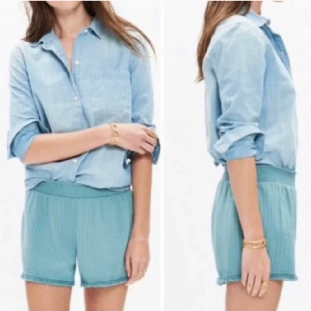 NWT Madewell Beach Cover Up Cotton Shorts